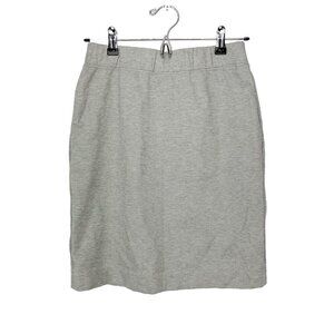 MARC CAIN Essentials Slim fitting in fine jersey Casual Grey Mini Skirt‎ sz 1